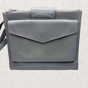Vintage Danier Genuine Leather Crossbody Bag, 9.5” x 8” x 2” – Good Condition
